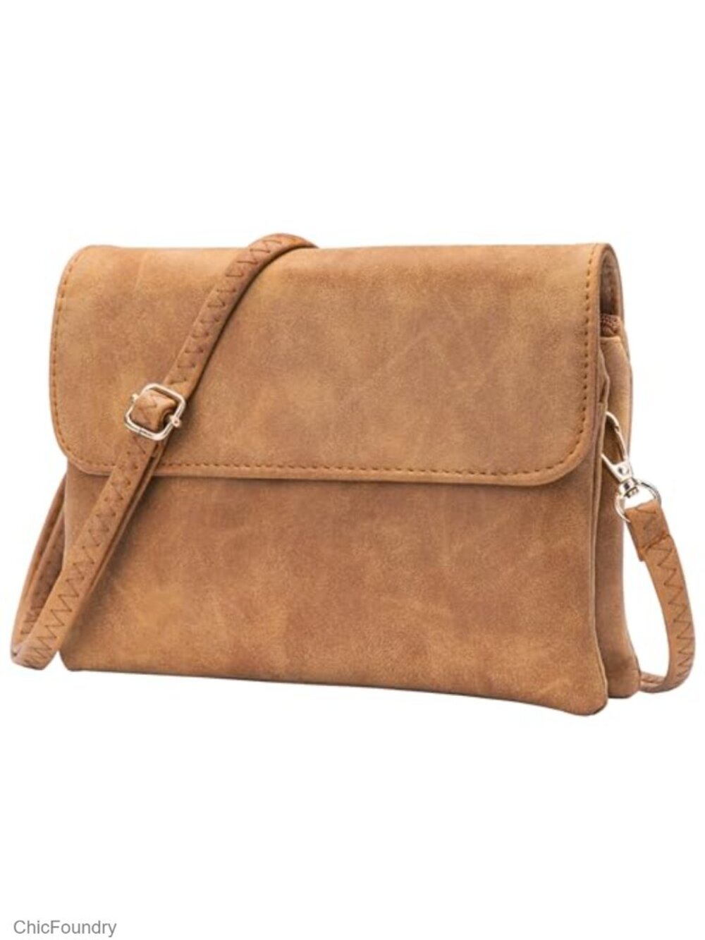 Small Crossbody Bags for Women, Vegan Leather Cell Phone Purse with Adjustable